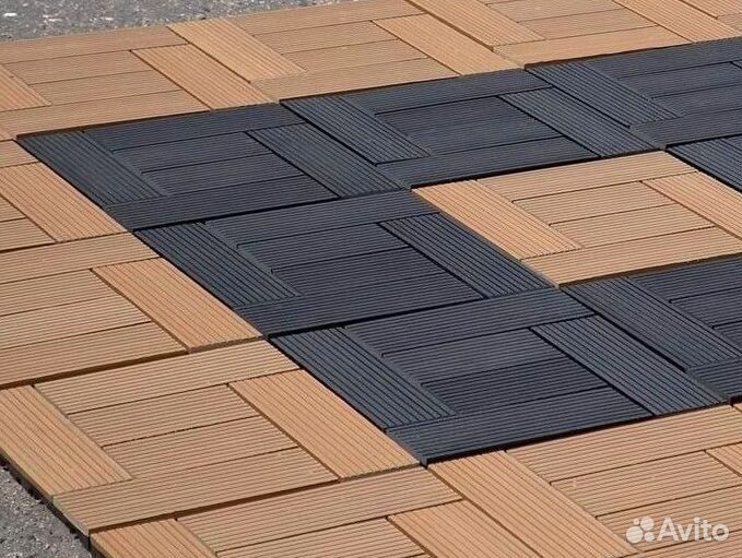 Террасная доска из дпк мелкий вельвет