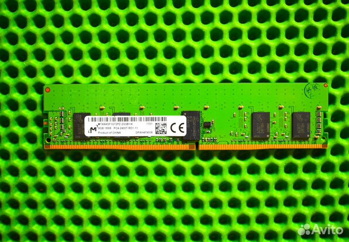 8GB DDR4 ECC micron 2400 HP