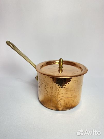 Французский медный сотейник