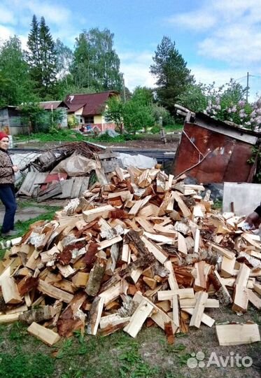 Дрова колотые от 1 куба