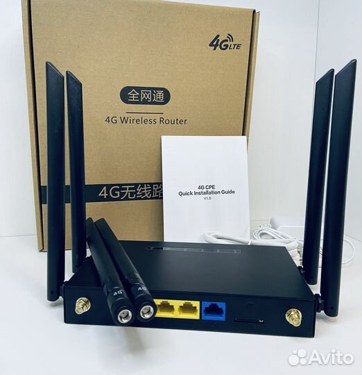 Wifi роутер 4G со съемными антеннами