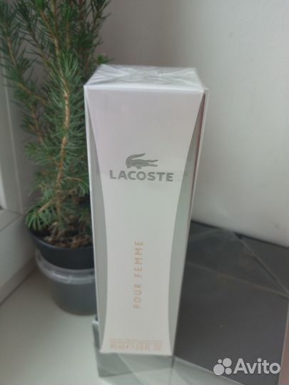 Lacoste Pour Femme.EDT.90ml.New,Жен.Сандал-кедр