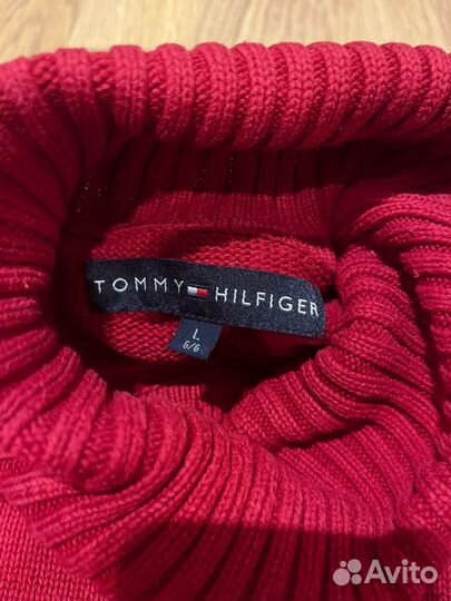 Свитер с горлом tommy hilfiger