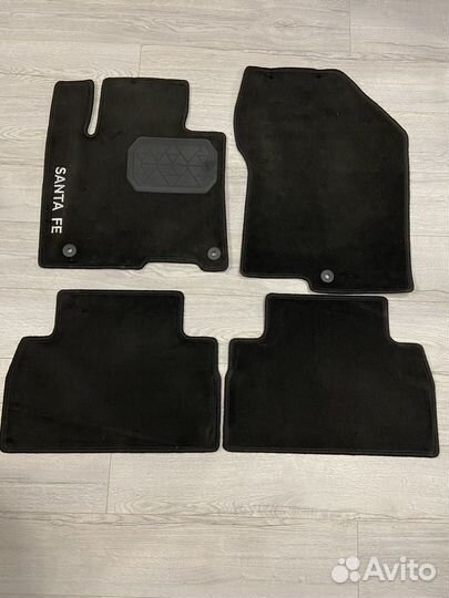 Оригинальные текстильные ковры Hyundai Santa Fe 4
