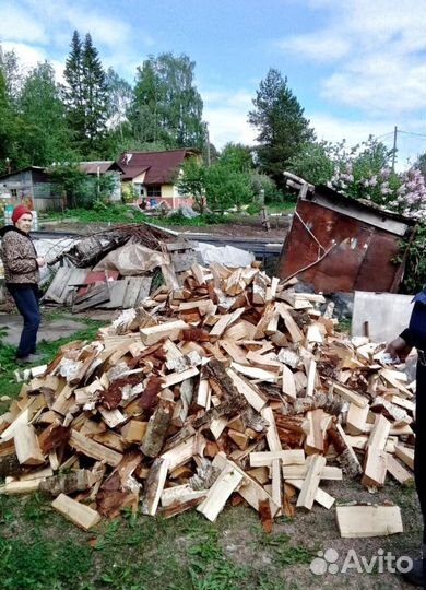 Дрова качественные от 1 куба любых пород древесины