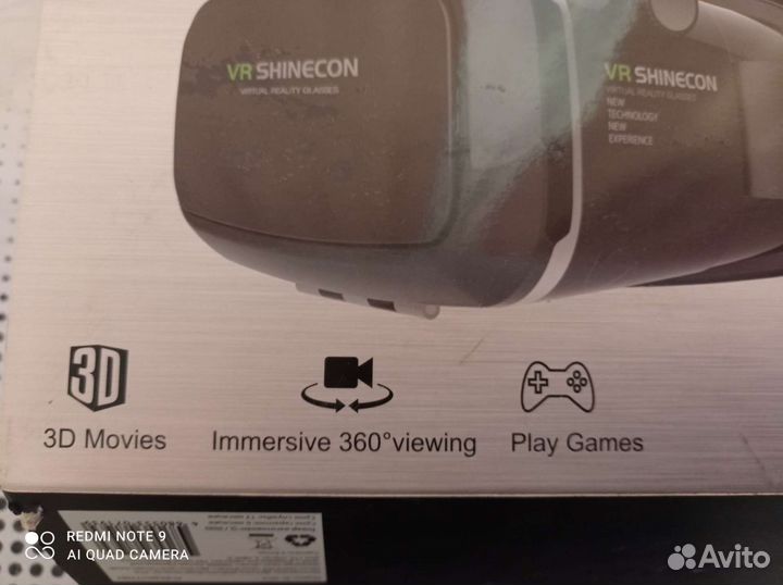 Очки виртуальной реальности для телефона