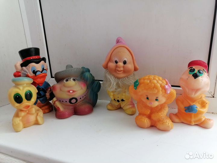 Резиновые игрушки СССР