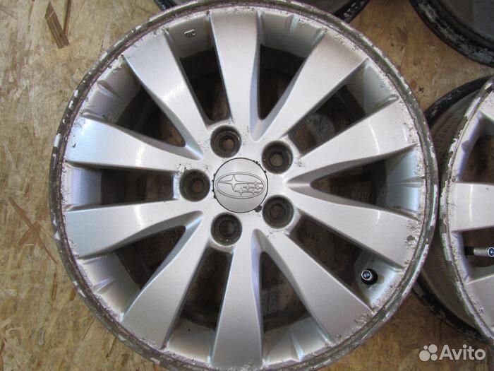 Диски Subaru R15 Литые 5x100 J6 MW
