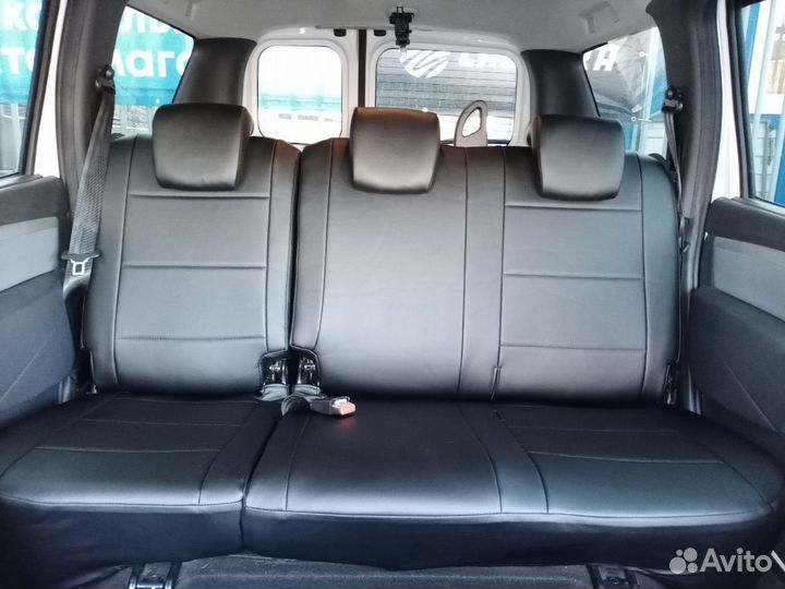 Авточехлы из экокожи для Renault Logan 1