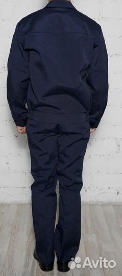 Офисная военная форма синяя
