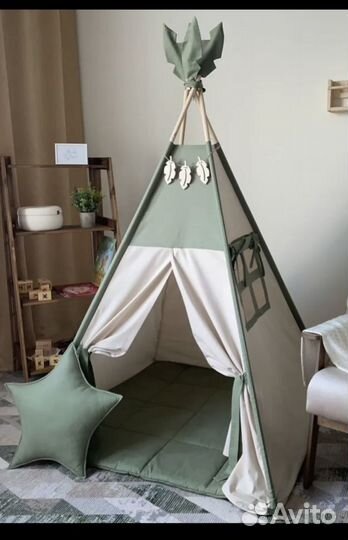 Детский вигвам новый 110/110