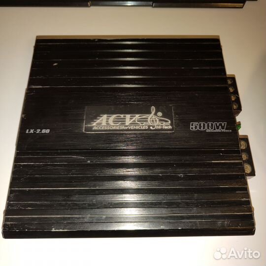 Двухканальный усилитель acv lx-2.60