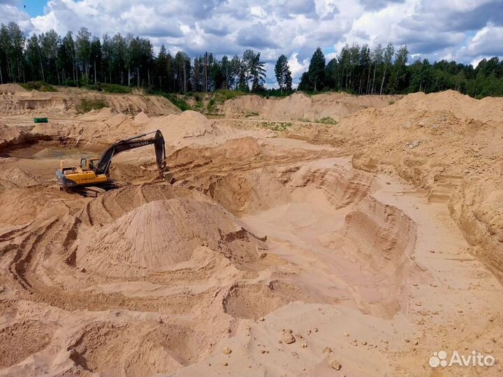 Щебень, Вывоз грунта, Песок