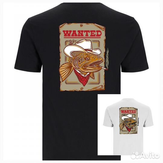 Simms Troutlaw T-Shirt (Wanted - в розыске)