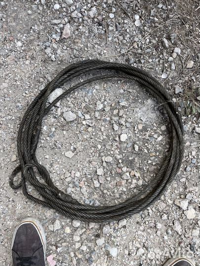 Трос стальной буксировочный