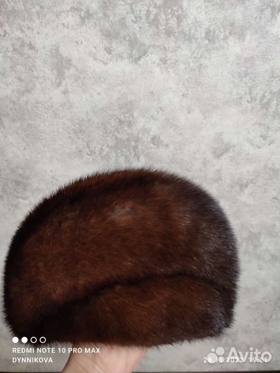 Шапка норковая