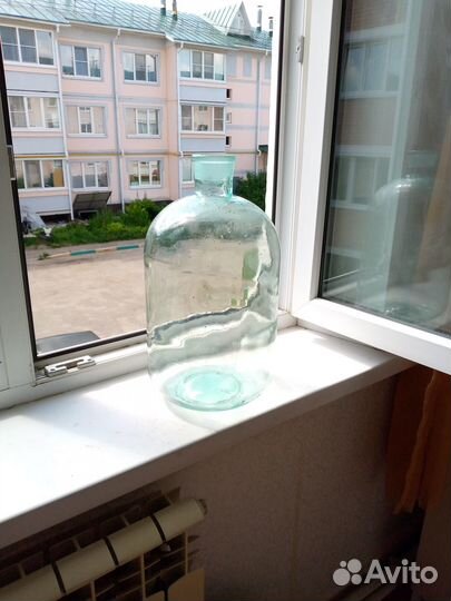 10 л ваза бутыль банка стекло СССР