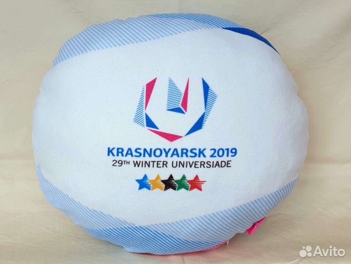 Подушка подарочная Универсиада Красноярск 2019