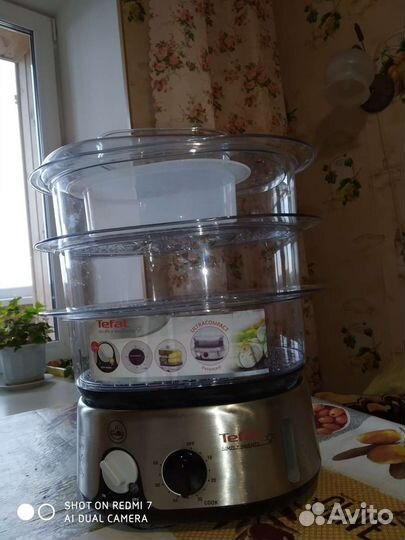 Пароварка tefal новая