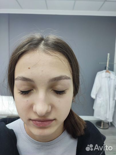 Наращивание ресниц модель