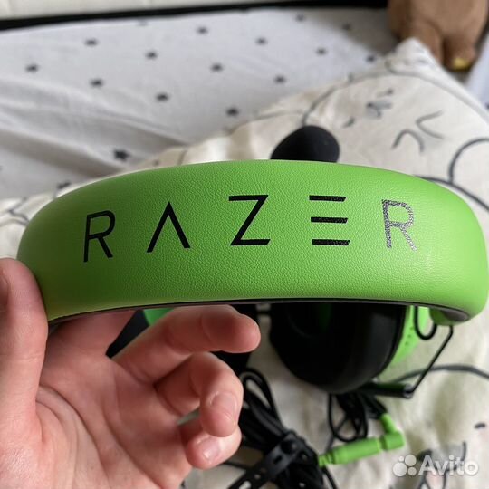 Игровые наушники Razer Blackshark V2 X, Green