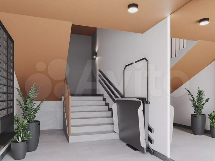 1-к. квартира, 34,1 м², 4/4 эт.