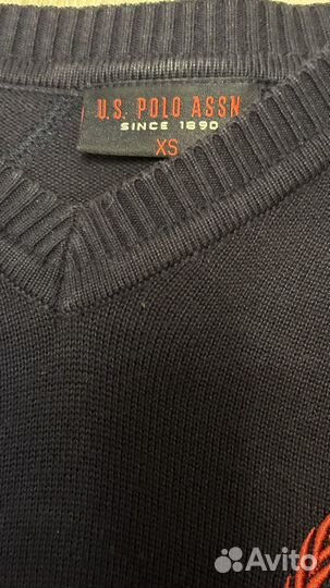 US polo джемпер женский