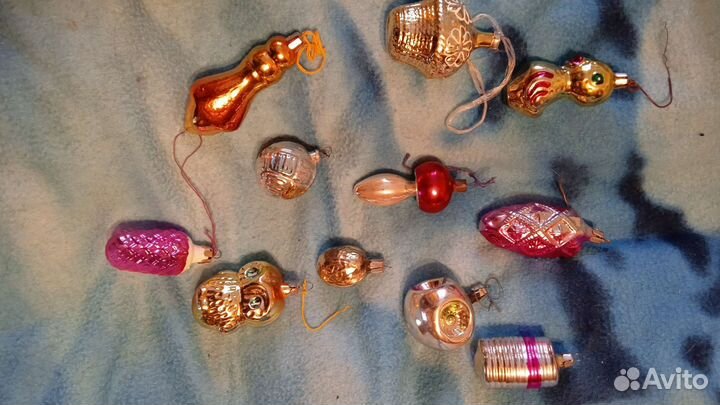 Елочные игрушки СССР