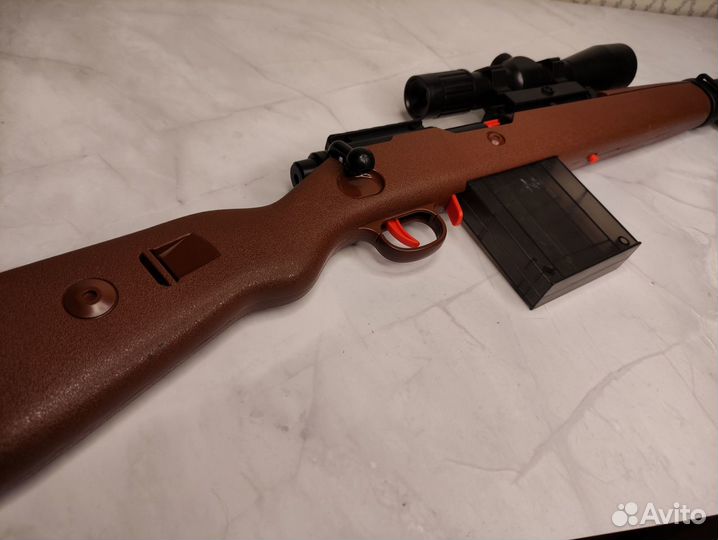 Винтовка mauser 98k 104 см мягкие пули