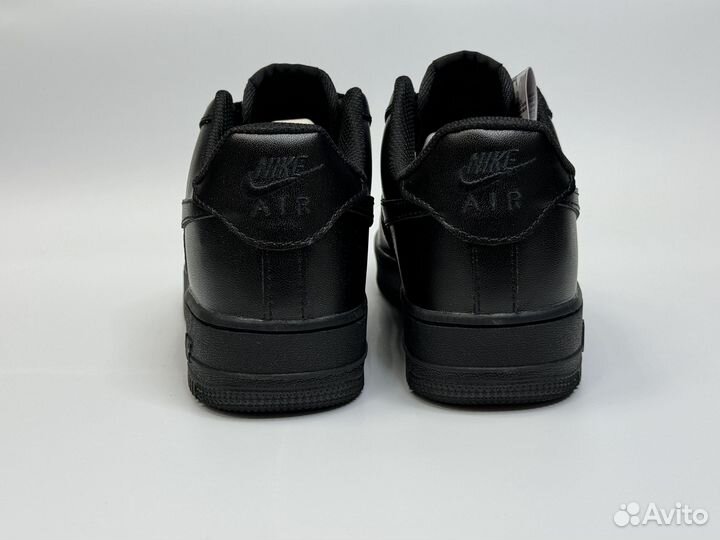 Кроссовки nike AIR force 1 07 low черные