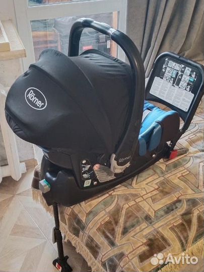 Автолюлька britax romer с базой