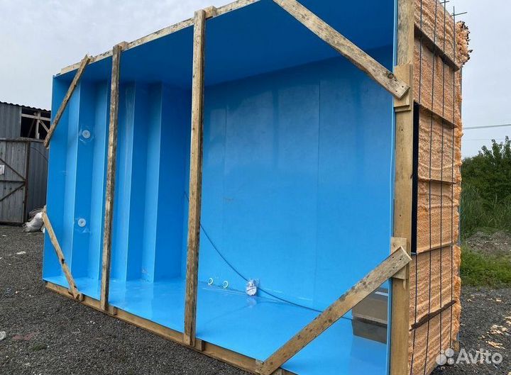 Бассейн с лестницей 4м*3м*1,5м