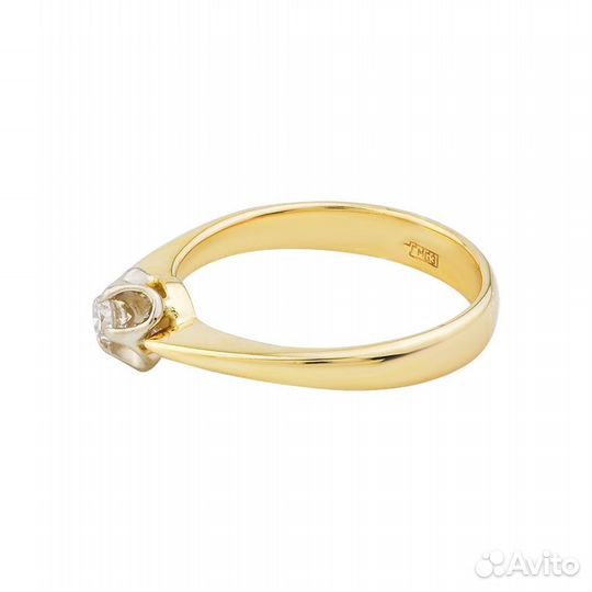 Кольцо Золото с бриллиантом