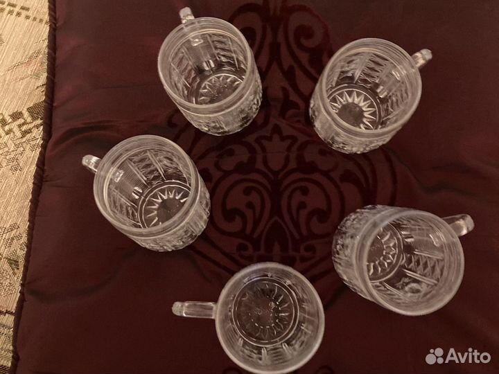 Кружка хрустальная