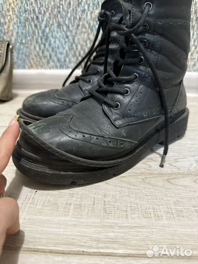 Ботинки женские зимние 38 размера кожаные