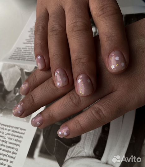 Маникюр с покрытием гель лак