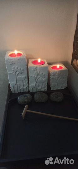 Набор подсвечников фен-шуй