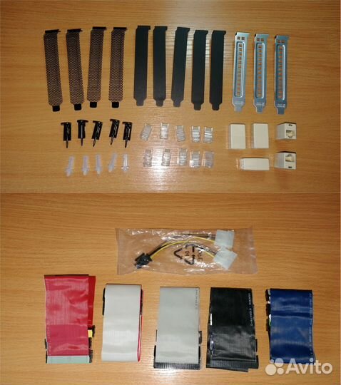 Кабели питания пк и др. кабели, комп. мелочёвка