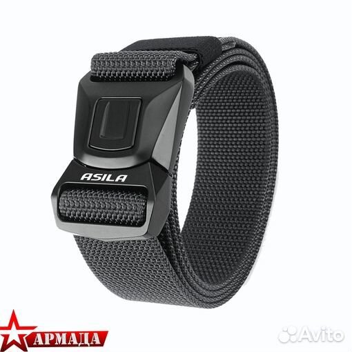 Ремень поясной кобра Asila черный