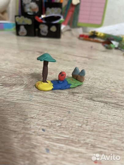 Поделка из пластилина