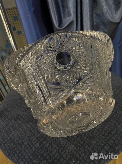 Хрустальн. корзина большая Bohemia Cristal Чехия