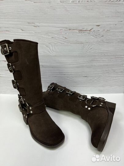 Сапоги женские зимние miu miu