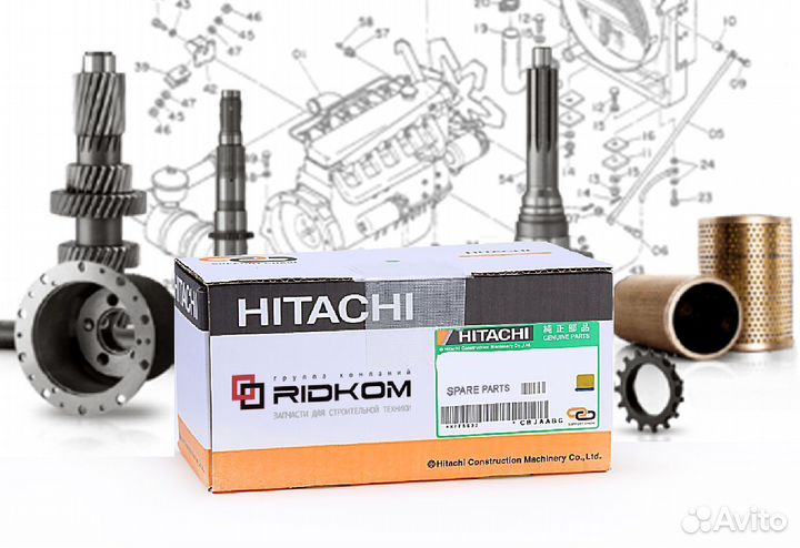 Hitachi/zx180 ремкомплект гидроцилиндра ковша