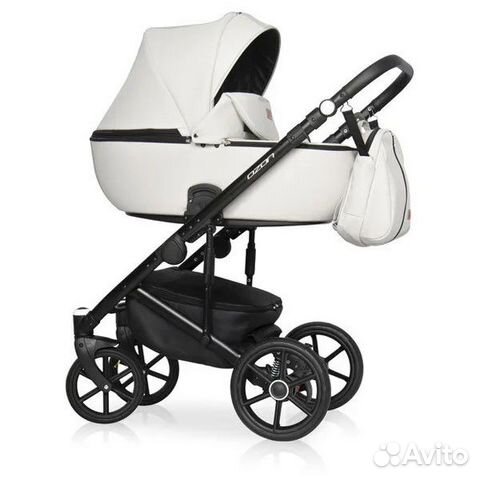 Коляска Riko Basic Ozon 2в1 (07 белый)