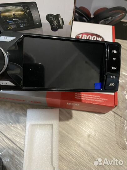 Автомагнитола 1din с экраном новая