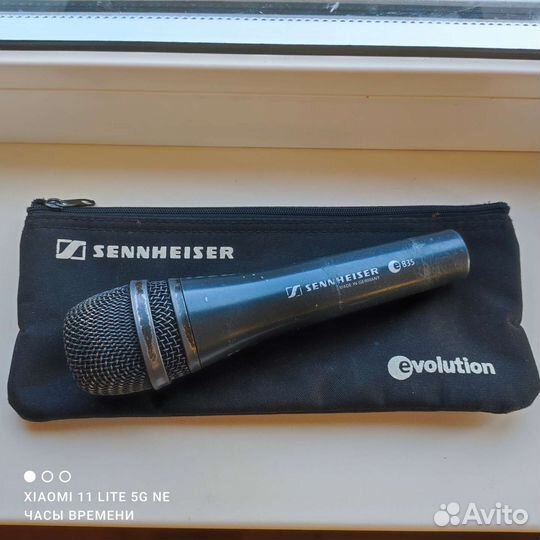 Sennheiser е835 микрофон