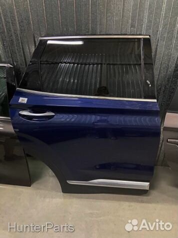 Задняя правая дверь Hyundai Santa Fe 4