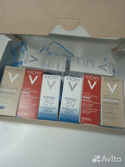 Сыворотки Vichy, антивозрастные, увлажняющие