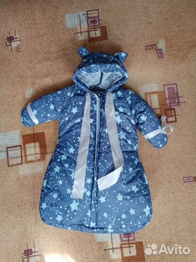 Конверт на выписку зимний