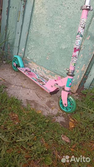 Самокат детский двухколесный бу